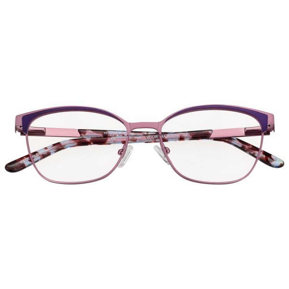 Hard Candy Womens Prescription Eyeglasses, Hc209 Your Majesty, Purple