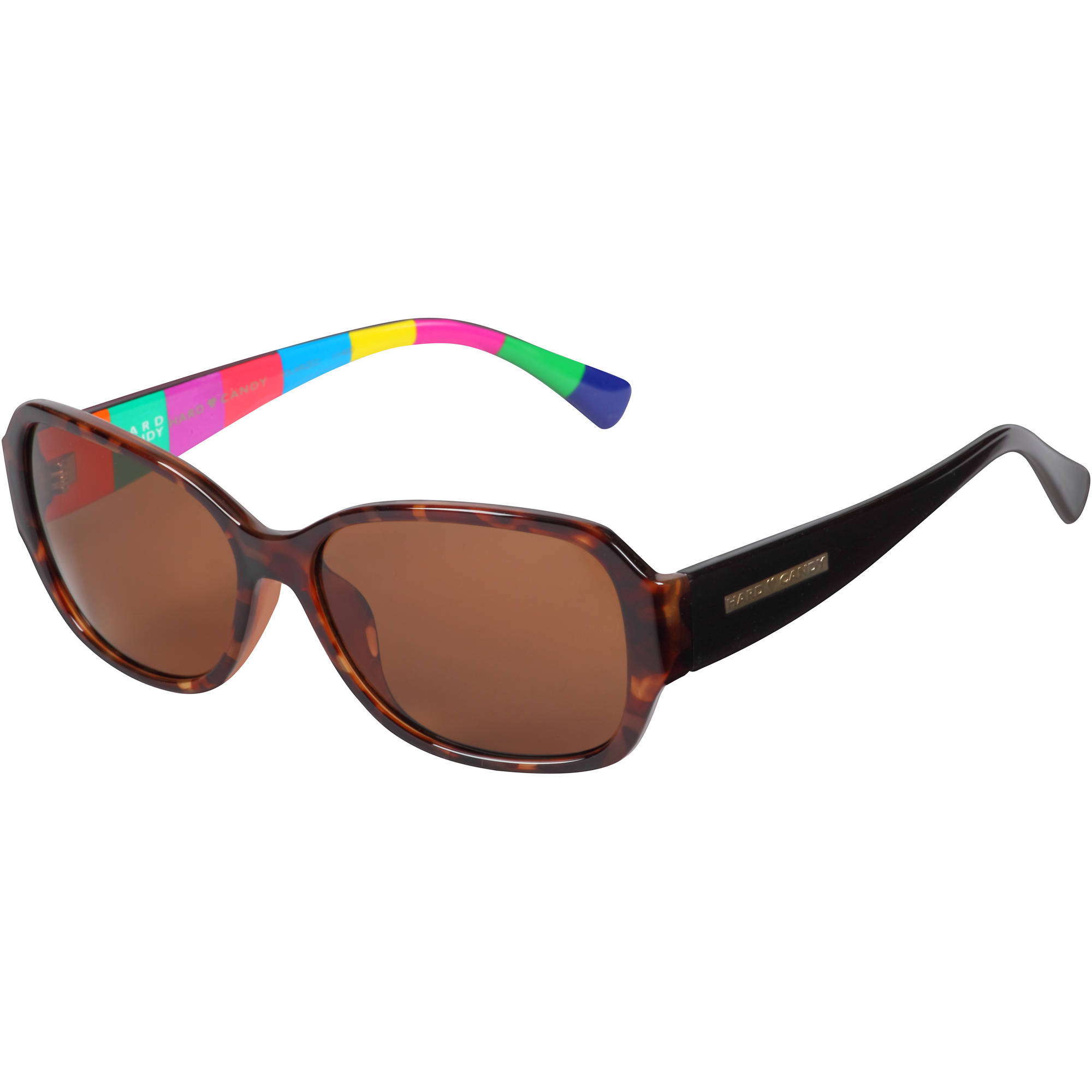 Hard Candy Womens Rx'able Sunglasses, Hs14, Tortoise Patterned, 57-15-138, with Case - image 1 of 13