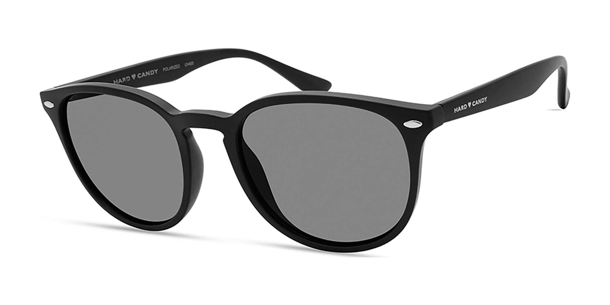 Hard Candy Womens Rx'able Sunglasses, Hs20, Matte Black, 52-20-145, with Case - image 1 of 20