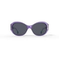 thumbnail image 1 of Hard Candy Womens Rx'able Sunglasses, Hs21, Cystal Purple Patterned, 57-16-138, with Case, 1 of 6
