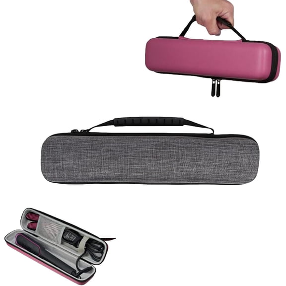 Hard Carry Travel Case for Hair Straightener Curling Iron with Handle
