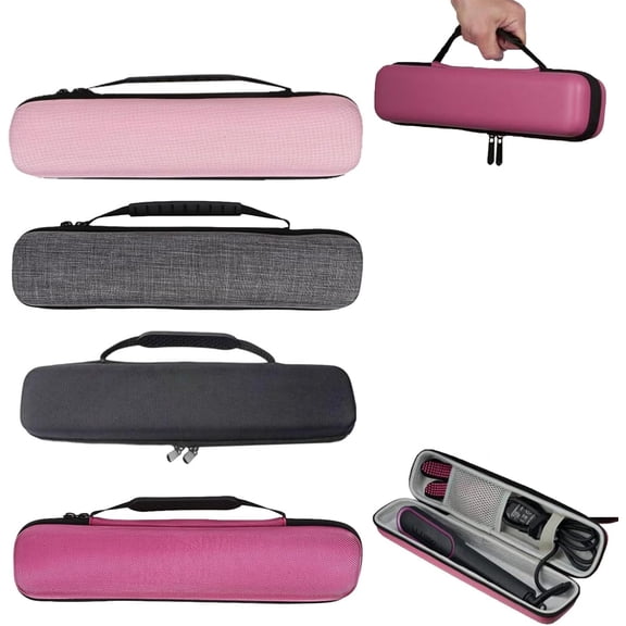 Hard Carry Travel Case for Hair Straightener Curling Iron with Handle