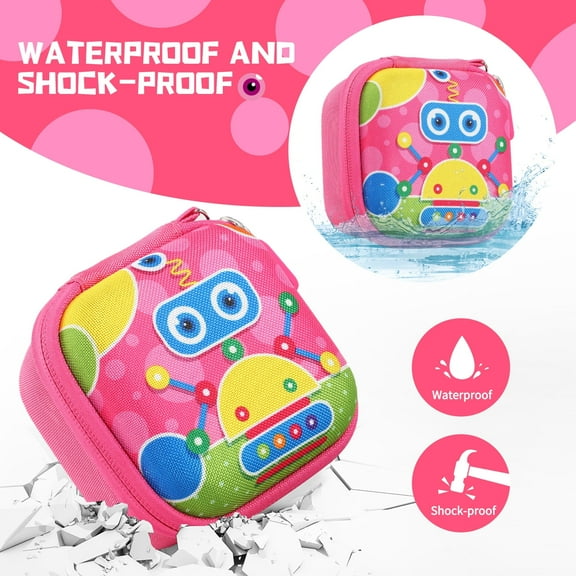 Hard Carrying Case Compatible Interactive Toy Digital Pet and Case,suitable for Bitzee virtual electronic pet storage travel bracket box(Case Only)