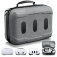 thumbnail image 1 of EUROA Hard Carrying Case Compatible with Meta Oculus Quest 2/Quest 3/3S, VR Headset Travel Bag for Travel and Home Storage, 1 of 6