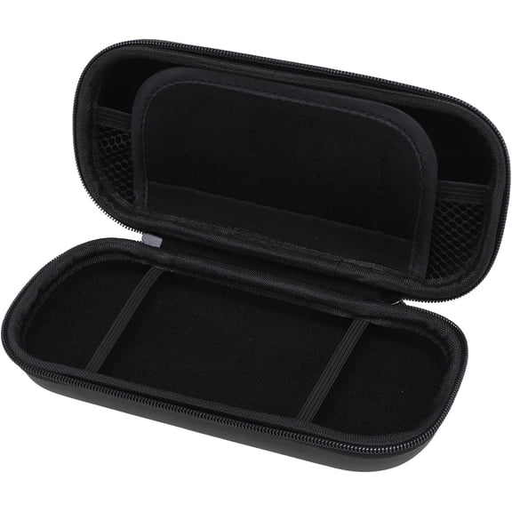 Hard Carrying Case Compatible with PSP 3000, Travel Protective Bag with Wrist Band, 5 Cartridge Slots and Mesh Pocket