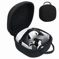 thumbnail image 1 of Hard Carrying Case for Meta Quest 3S/Quest 3/Quest 2, VR Gaming Headset and Touch Controllers Travel Case, Waterproof Shockproof Portable Bag with Mesh Pocket for Meta Accessories, 1 of 15