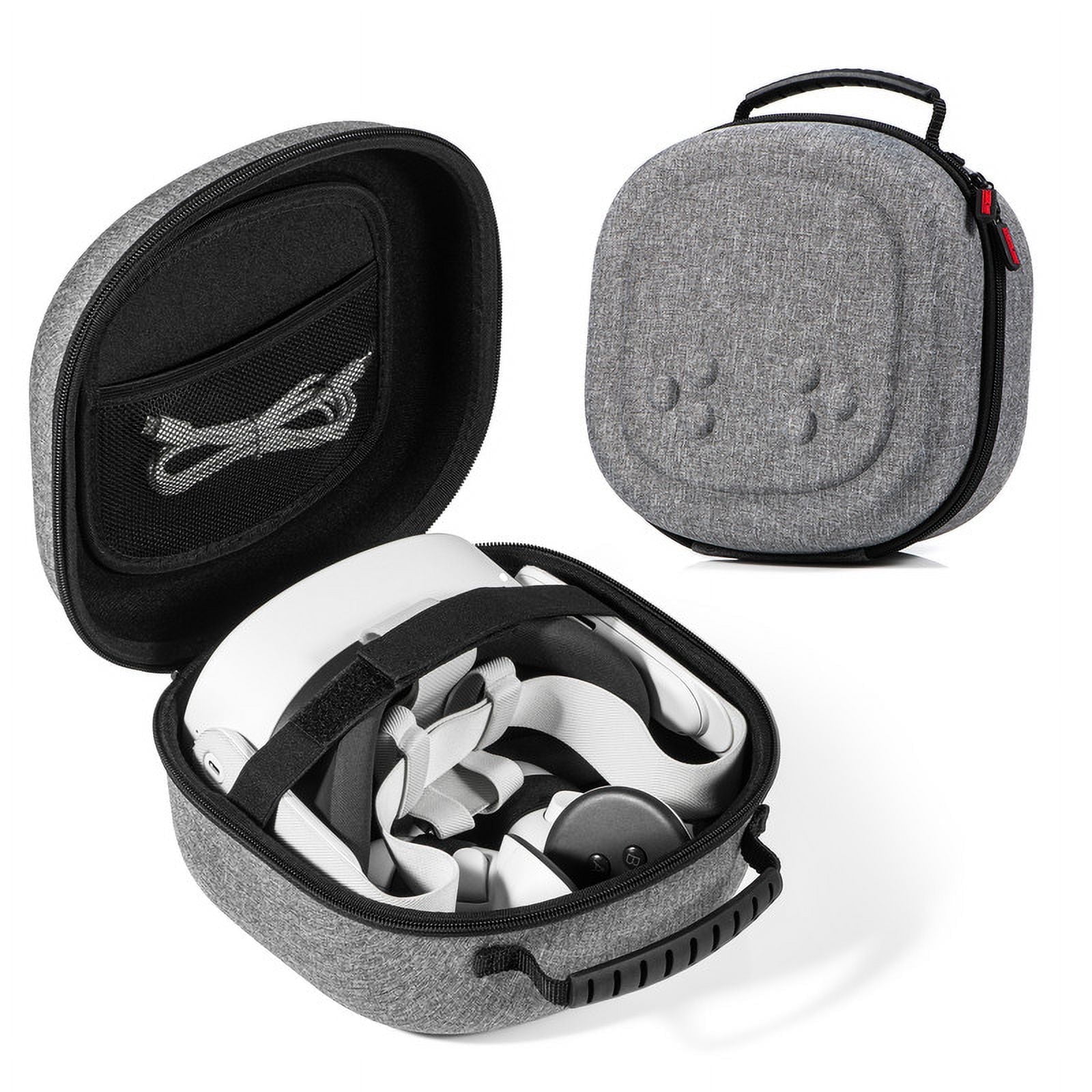 Hard Carrying Case for Meta Quest 3S/Quest 3/Quest 2, VR Gaming Headset ...