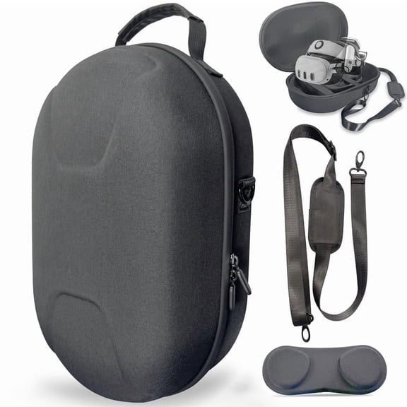 Hard Carrying Case for Meta Quest 3S/Quest 3, Travel Storage Case Compatible with Headset and Controller Accessories, uitable for Travel and Home Storage