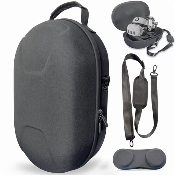 Hard Carrying Case for Meta Quest 3S/Quest 3, Travel Storage Case Compatible with Headset and Controller Accessories, uitable for Travel and Home Storage