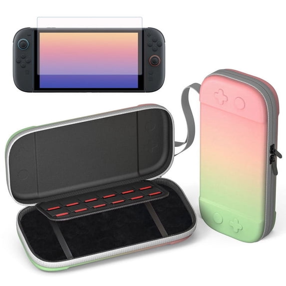 Hard Carrying Case for Nintendo Switch 2, Portable Carry Case with 12 ...