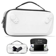 Hard Carrying Case for ROG XBOX Ally X /Ally, Protective Hard Shell Carry Case for Handheld Gaming Console & Accessories, Portable Travel Bag for Xbox Rog Ally X - White