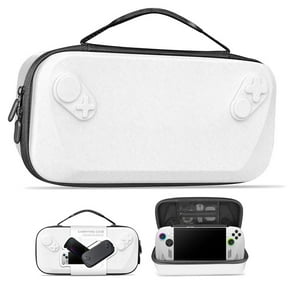 Hard Carrying Case for ROG XBOX Ally X /Ally, Protective Hard Shell Carry Case for Handheld Gaming Console & Accessories, Portable Travel Bag for Xbox Rog Ally X - White