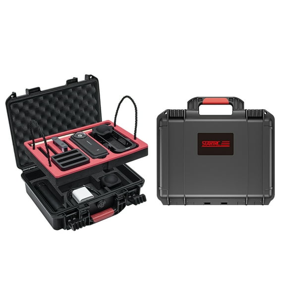 Hard Carrying Case for Insta360 X4 Classic – Waterproof, Dustproof & Anti-Pressure Protective Storage Case with Custom Foam