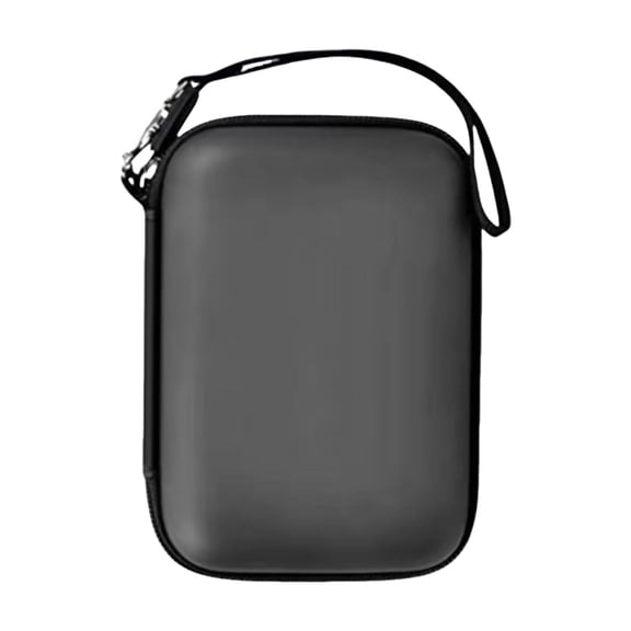 Hard Carrying Case for Pocket Photo Printer 1S Printer Photo Printer Travel Storage Holder with Zippers Mesh Pocket