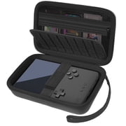 Hard Case Compatible with Analogue Pocket Handheld Game Console, Portable Mini Game Player Storage Bag for Video Games Cards, Charging Cable and Accessories Box Only-Black