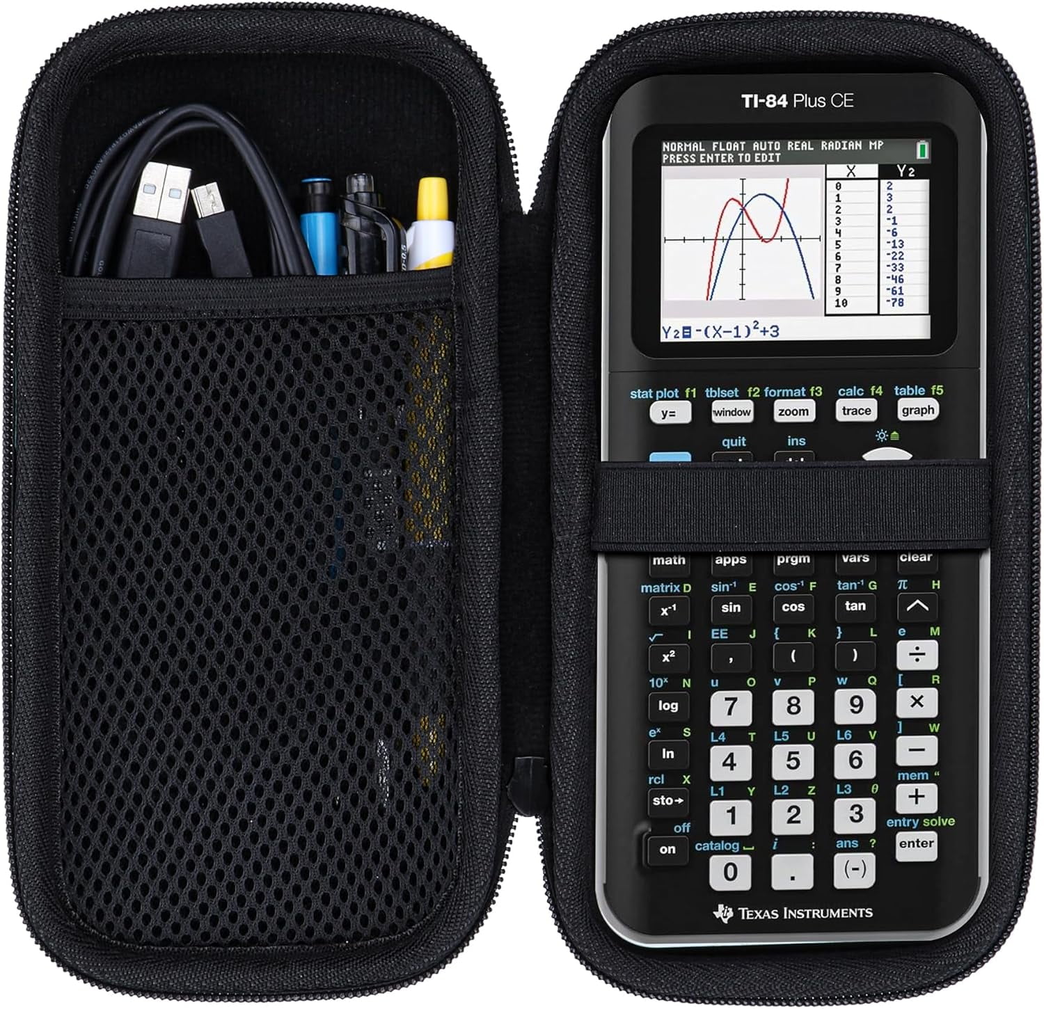 Hard Case Compatible with Texas Instruments TI84 Plus CE/TI84 Plus/TI