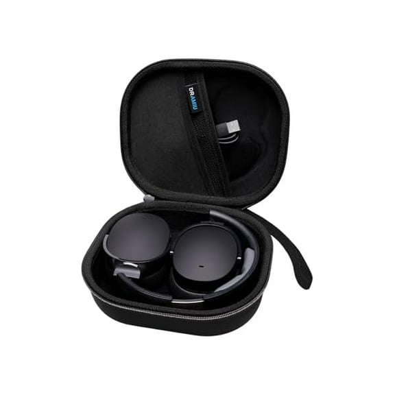 Hard Case Compatible with Skullcandy Crusher Evo, Hesh ANC, Hesh Evo, Crusher ANC, Riff 2, Riff Bluetooth Wireless Headphones - Black Case Only