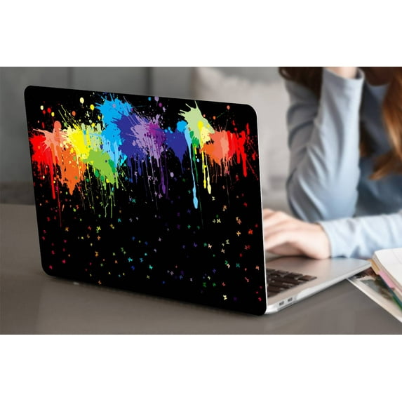 Hard Case Cover Compatible with MacBook Pro 13" with Retina Display No Touch Cable Tie 2015 - 2012 A1425 or A1502, Colorful B 91