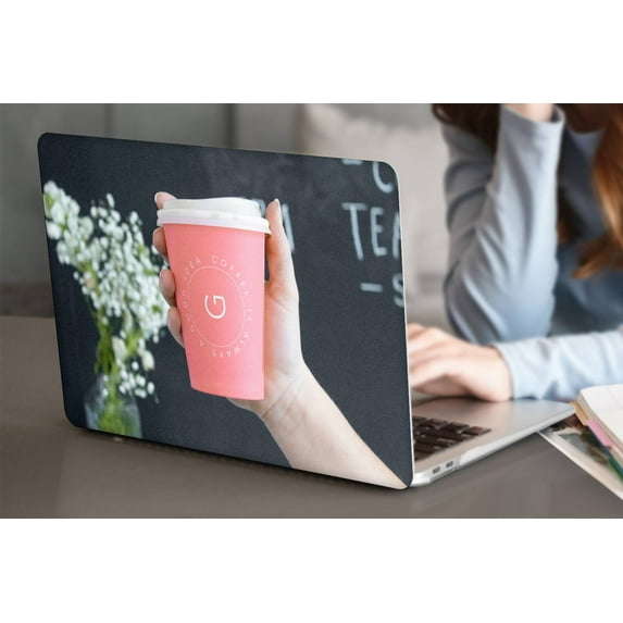 Hard Case Cover Compatible with Old Version MacBook Air 13 inchs with Not Retina Display No USB-C Cable Tie Model: A1369/A1466( Pink series 0234)