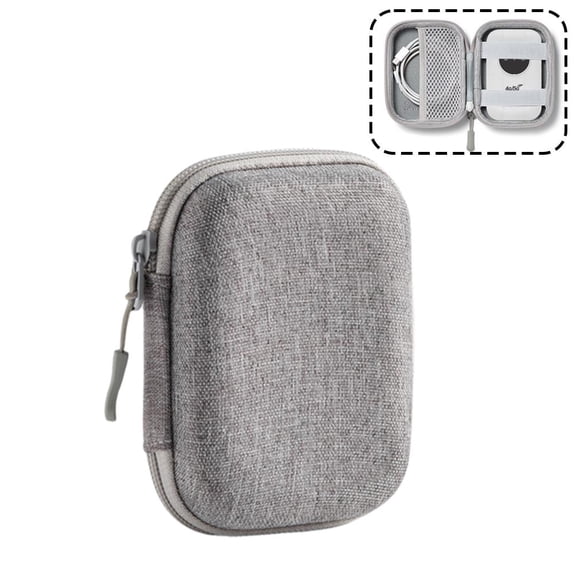 Hard Case for Pro Mobile Hotspot, Travel Carrying Box for RyokoPro/UltralinkPocket Portable WiFi Router, Storage Bag for Charger, USB Cable, and Accessories - Gray