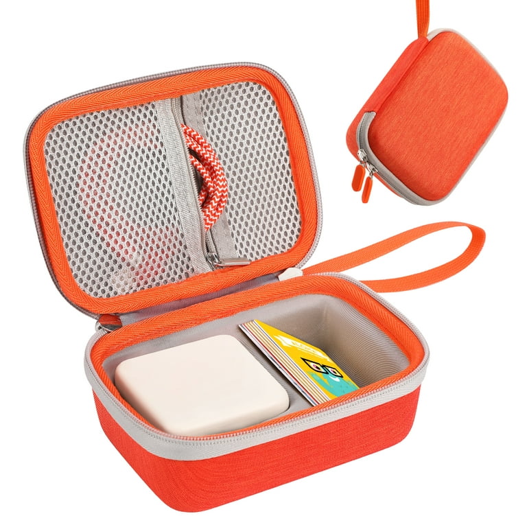 Hard Case Replacement Travel Case for Yoto Mini, Kids Audio Card Portfolio  Case Designed to Hold Player, Audio Cards, and Accessories for Boys and  Girls (Orange-S) 