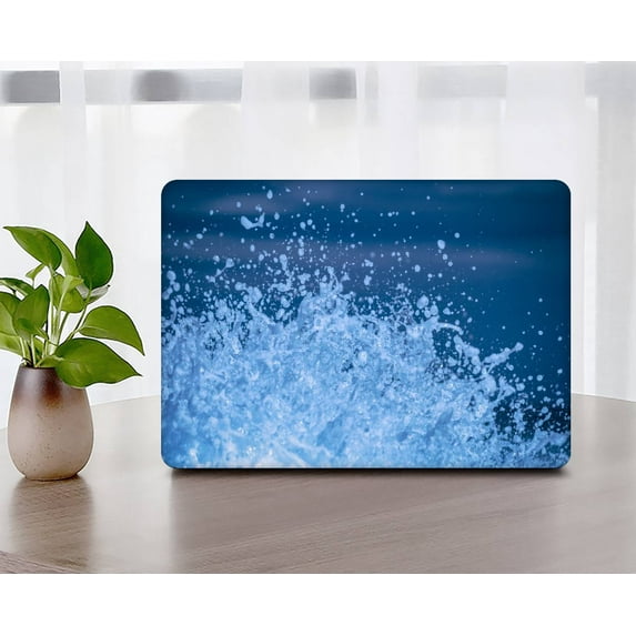 Hard Case Shell Cover Only for 2023 - 2021 Released MacBook Pro 16 inchs with XDR Display Cable Tie Model: M2 A2780 & A2485 M1 Blue series A 0222