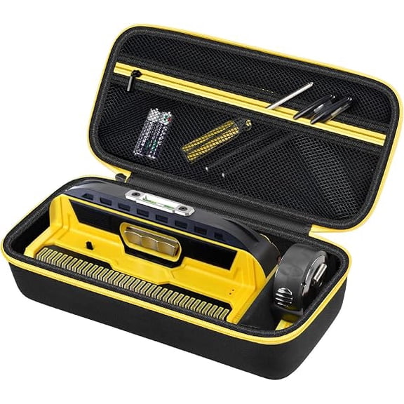 Hard Case for Franklin Sensors ProSensor MAX and M150 M90 Hard Stud Finder with Mesh Pocket, Double Zipper (Case only)