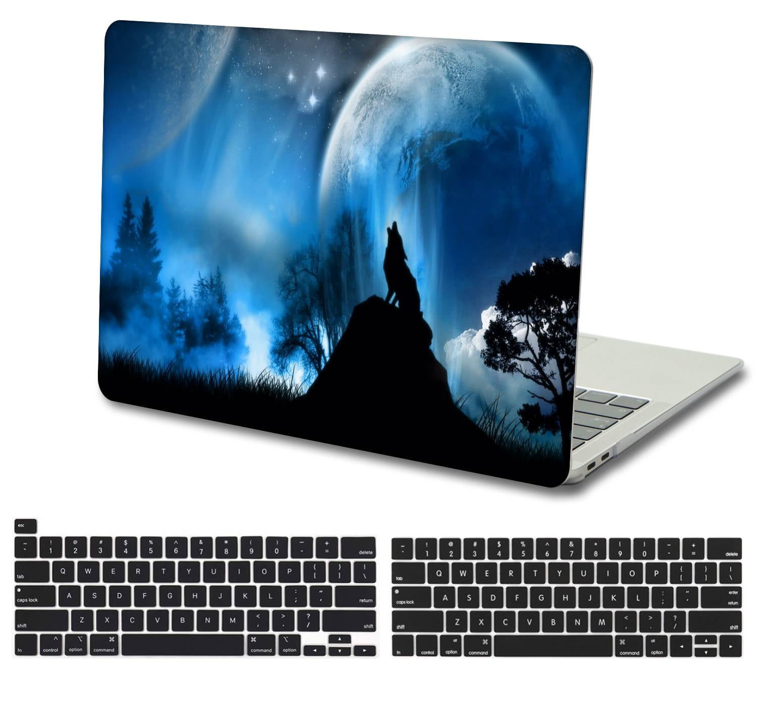 Wolf macbook case cheap