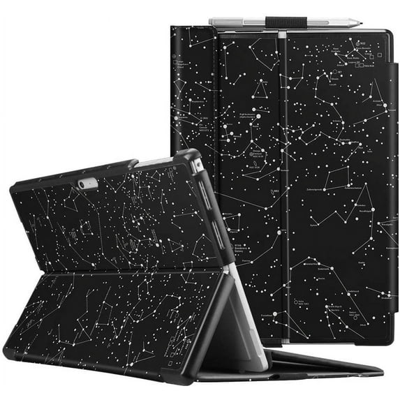 Hard Case for Microsoft Surface Pro 7 Plus/Surface Pro 7 / Surface Pro 6 / Surface Pro 5 12.3 Inch Tablet Slim Portfolio Cover
