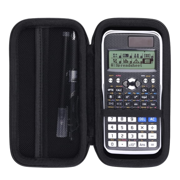Hard Case for Scientific Financial Calculators TI-30Xa TI BA II Plus TI-30XIIS TI-30XS MultiView TI-36X Pro