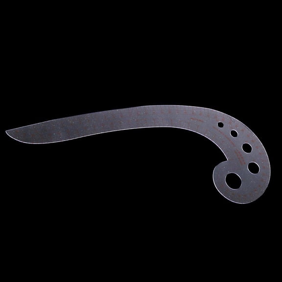 Hard Comma Shaped French Curve Ruler Sewing Garment Sewing Supplies Multi Functional Grading Scale