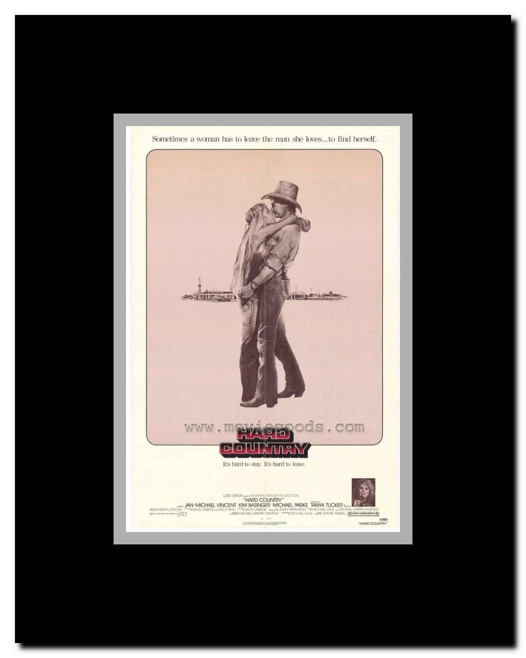Hard Country Framed Movie Poster
