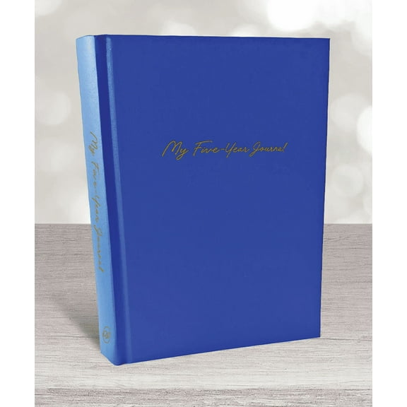 Hard Cover 5 Year Journal | The Easiest to Use Five Year Journal | Quick and Easy Five Year Daily Journal System | 6x8.25 Inch Size (True Blue)