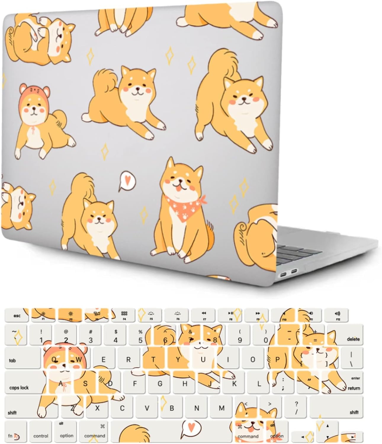 HBLX Laptop Hülle Für MacBook Pro 13 Zoll A1425 A1502 - Weltkarte Design Hartschale