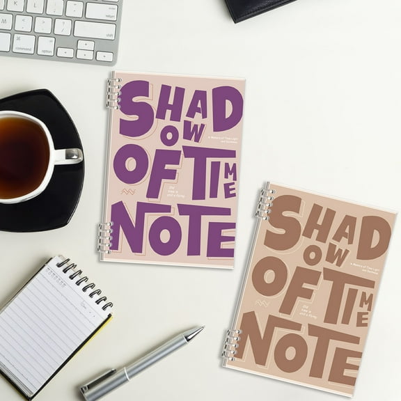 Hard Cover Waterproof Notebook | Large Writing Journal Horizontal Ruled | Single | Detachable Pages | Durable Premium Paper | Stylish Unique Letter Cover | Multicolor | 10.03x7.08 in | Office Work