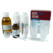 Hard Denture Reline Kit Acrylic Formula Long Lasting Fit Repair Home Kit