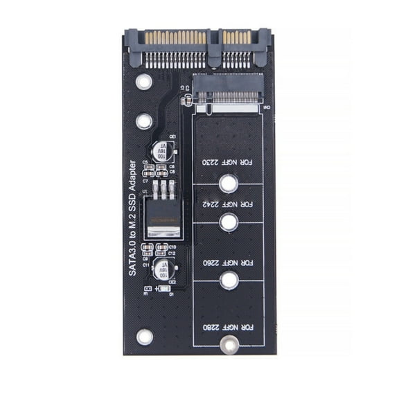 Hard Disk Adapter Hard Disk Card Reader SATA3 Card Converter To SATA3 Adapter Supports 2230/42/60/80 Hard Disk