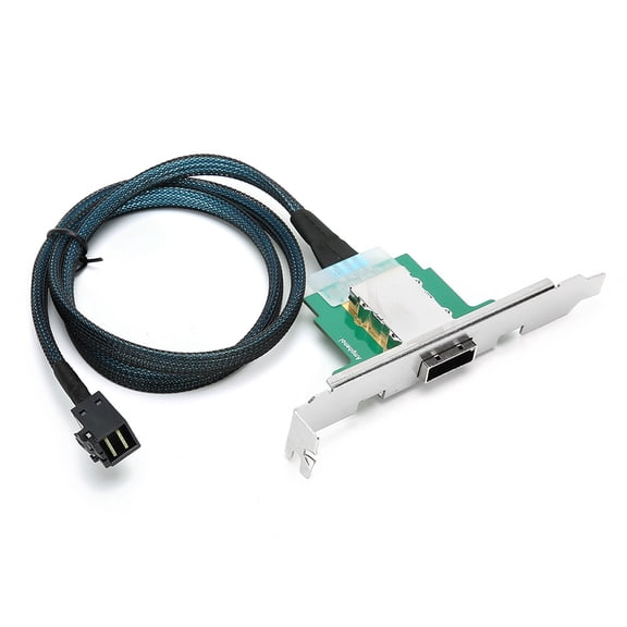 Hard Disk Cable MINI SAS Cord Computer Accessory SFF-8088 Female to SFF-8643 0.6-Meter