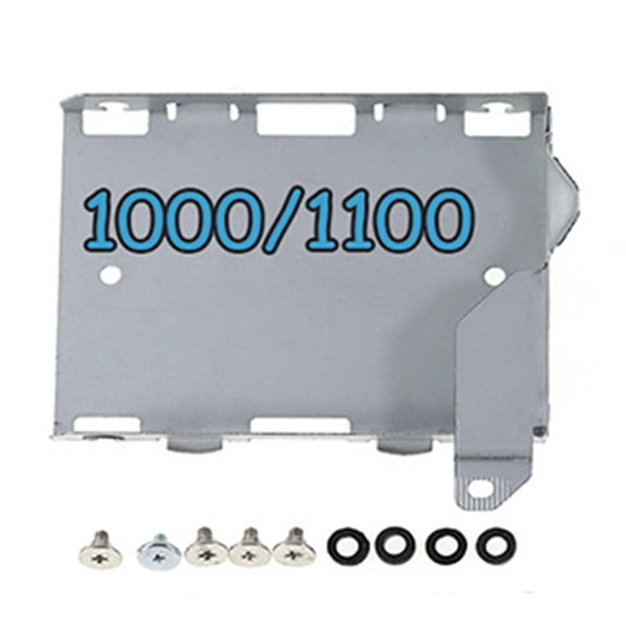 Hard Disk Drive Mounting Bracket Holder with Screws for 1100 1200 Slim Console Cradle Tray