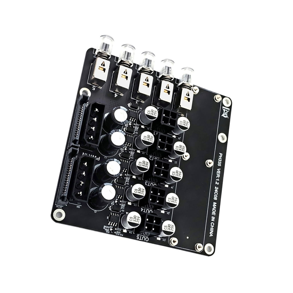 Hard Disk Drive Power Control Module for Desktops 15Pin 2x 4Pin to 4Pin ...