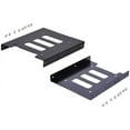 thumbnail image 1 of Hard Disk Iron Frame SSD Solid State Drive Bracket Metal 2.5 To 3.5 2.5 Inch To 3.5 Inch Desktop Bracket, 1 of 5