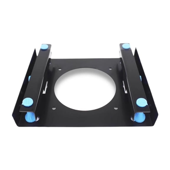 Hard Drive Bracket Shock Absorber Bay Mounting Adapter Metal Stable Design for Desktop PC Cases