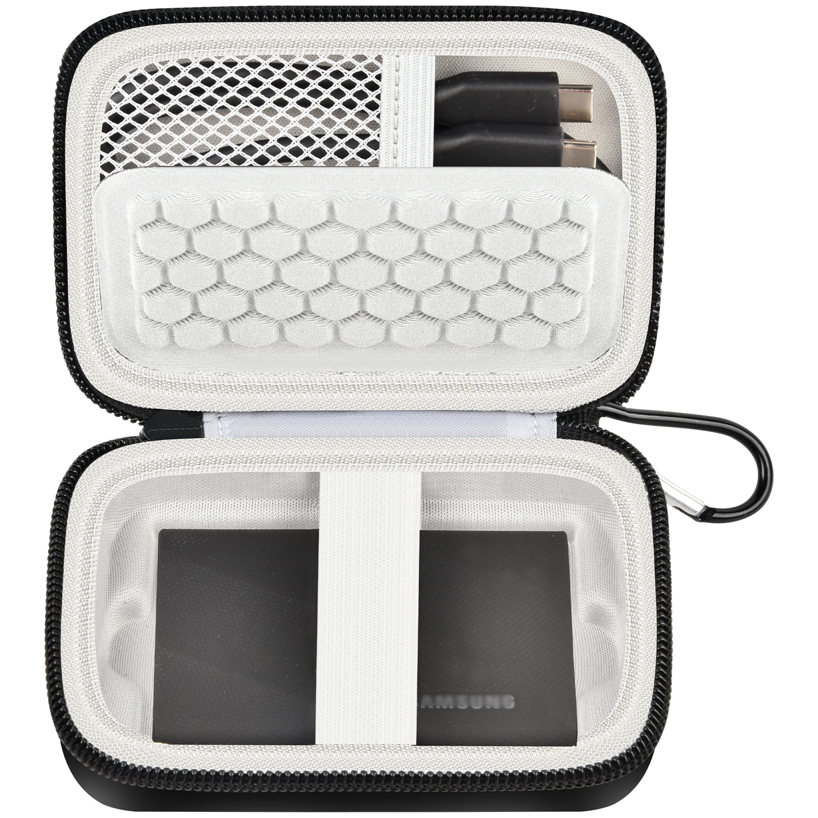 Hard Drive Carrying Case Compatible with Samsung T9 Portable SSD 
