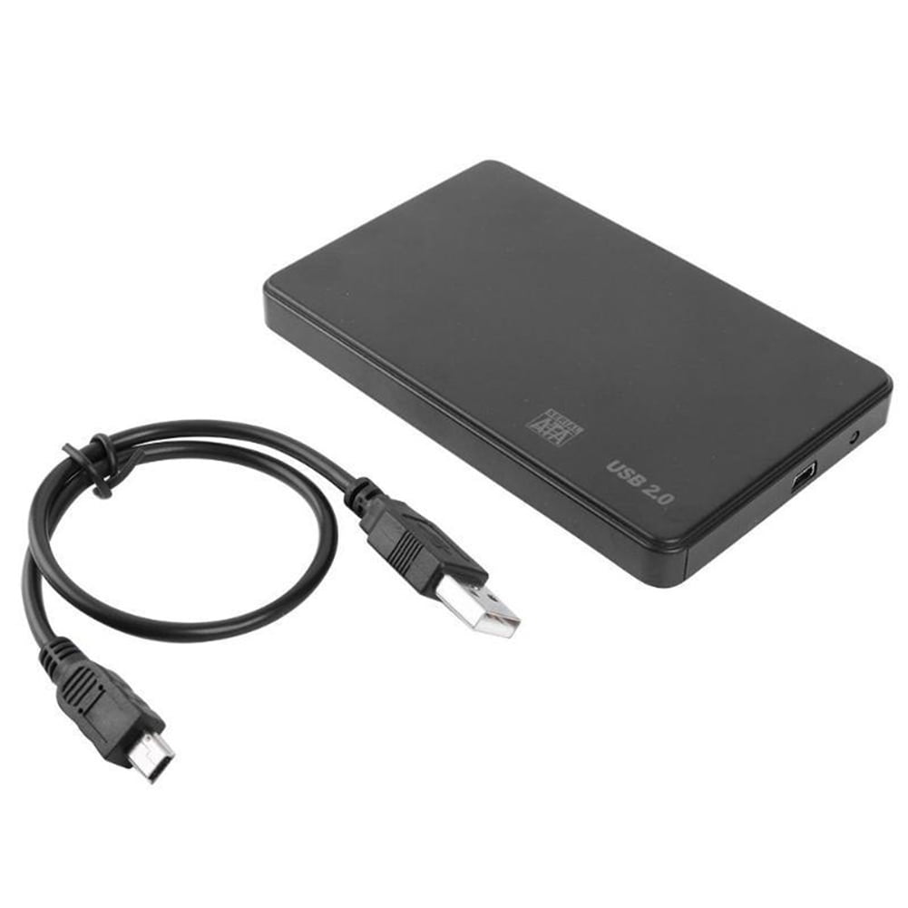 Hard Drive Disk Enclosure External Laptop Case for 2.5in SATA USB 2.0