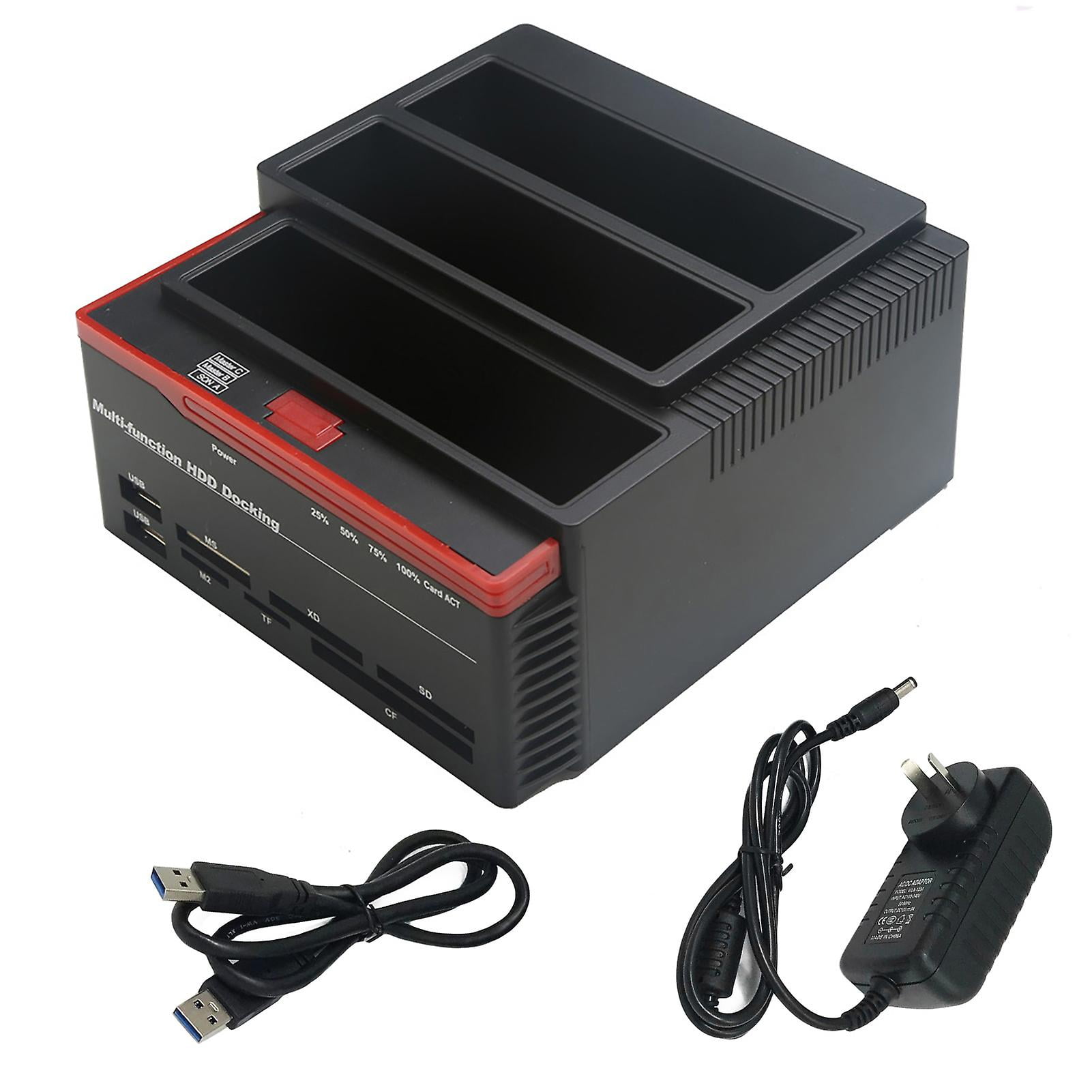 Hard Drive Docking Station Highspeed Transmission Plug Play Stainless