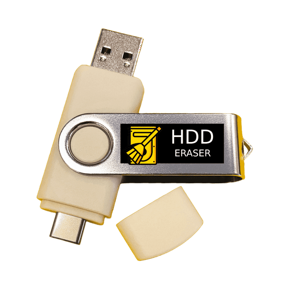 Hard Drive Disk (HDD) Eraser Bootable USB – Secure Data Wipe Utility