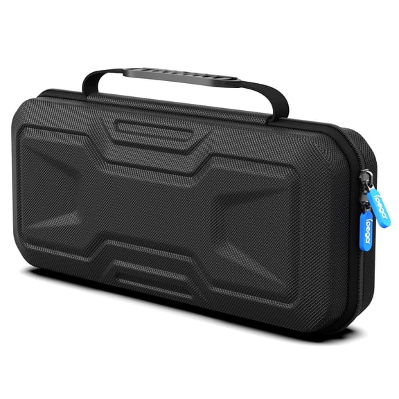 Hard EVA Carrying Case for PS5 Portal Handheld Console - Shockproof Protective Storage Bag with Zipper, Portable Travel Handbag for PlayStation Portal Accessories