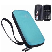 Hard EVA Carrying Case for Texas Instruments TI-84 Plus CE/Color TI-83 Plus, TI-89 Titanium, HP 50G Graphing Scientific Financial Calculator Blue