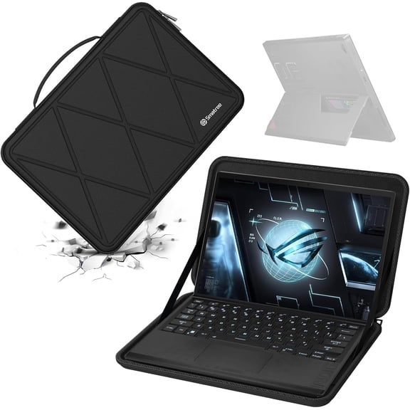 Hard EVA Protective Sleeve Case Compatible for 13.4 inch ASUS ROG Flow Z13 2025 GZ302/2023 GZ301/2022 Laptop, Anti-Shock and Waterproof Notebook Bag (X8023)