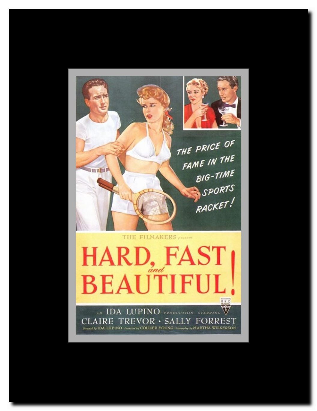 Hard Fast and Beautiful! Framed Movie Poster